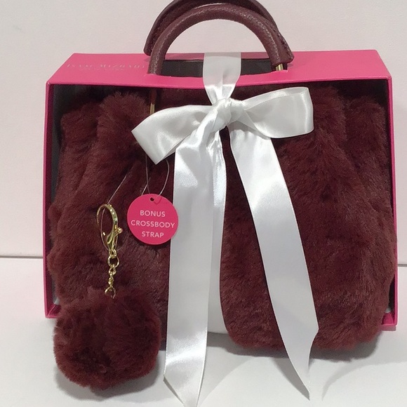 New Isaac Mizrahi Handbag/Crossbody Bag with Matching Keychain in Box - Picture 9 of 10